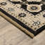 Tapis en laine beige / noir Kuester Traditonal-590949166