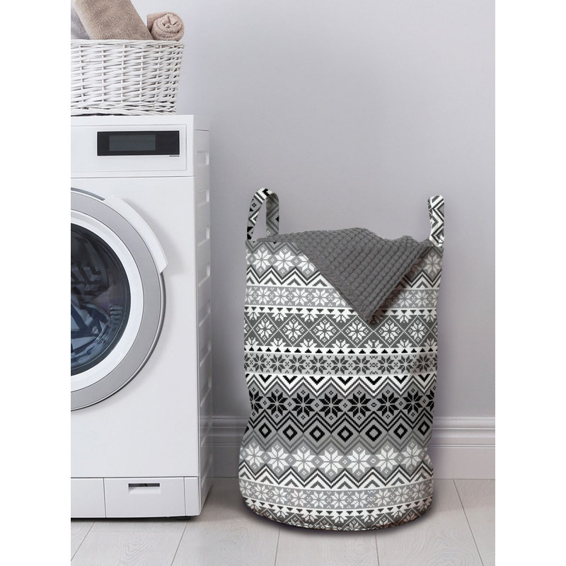 Fabric Laundry Bag with Handles