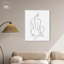 Femme figurative I sur toile, figure féminine classique par Art Remedy-104335802-104335805