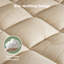 Surmatelas en rayonne de bambou BEDLORE®, surmatelas moelleux en forme de nuage avec poche profonde de 6 à 18 po, surmatelas moelleux pour soulager les maux de dos-960181518-972212510