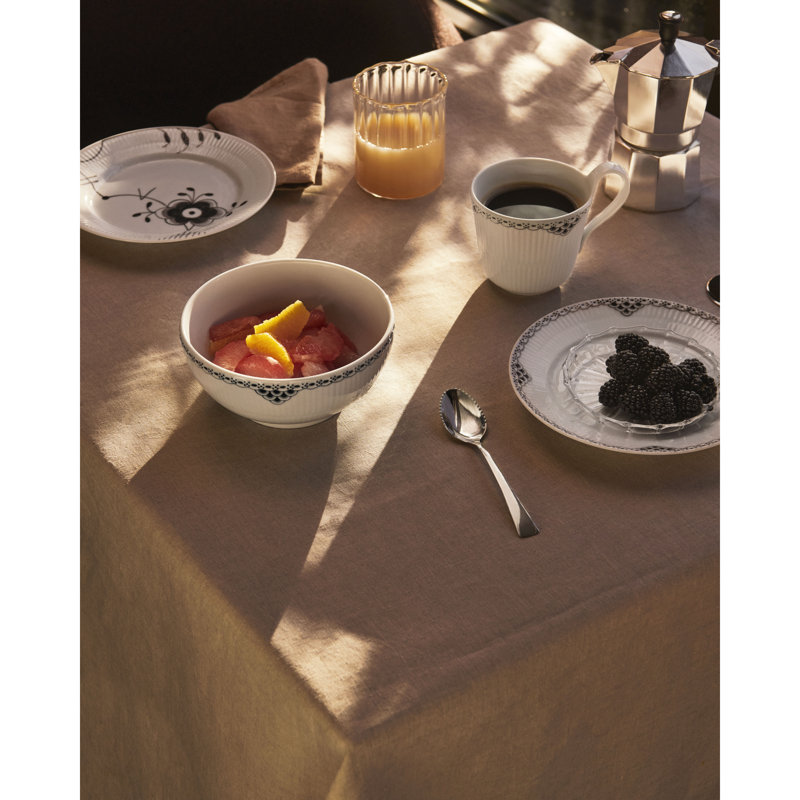 Black Lace Salad Plate 8.66"