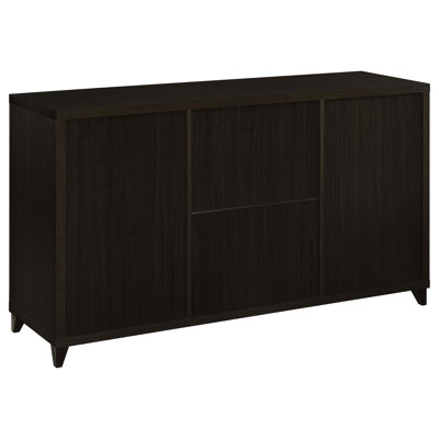 Grand Aesthetic - Neil 4-Piece 60" TV Entertainment Center Cappuccino