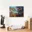 «Day Night Shore Walk» par Bigelow, illustrations sur toile-986225863