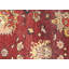 Tapis unique en laine noué à la main de style années 1960 de 4 pi 10 po x 8 pi 3 po rouge / jaune