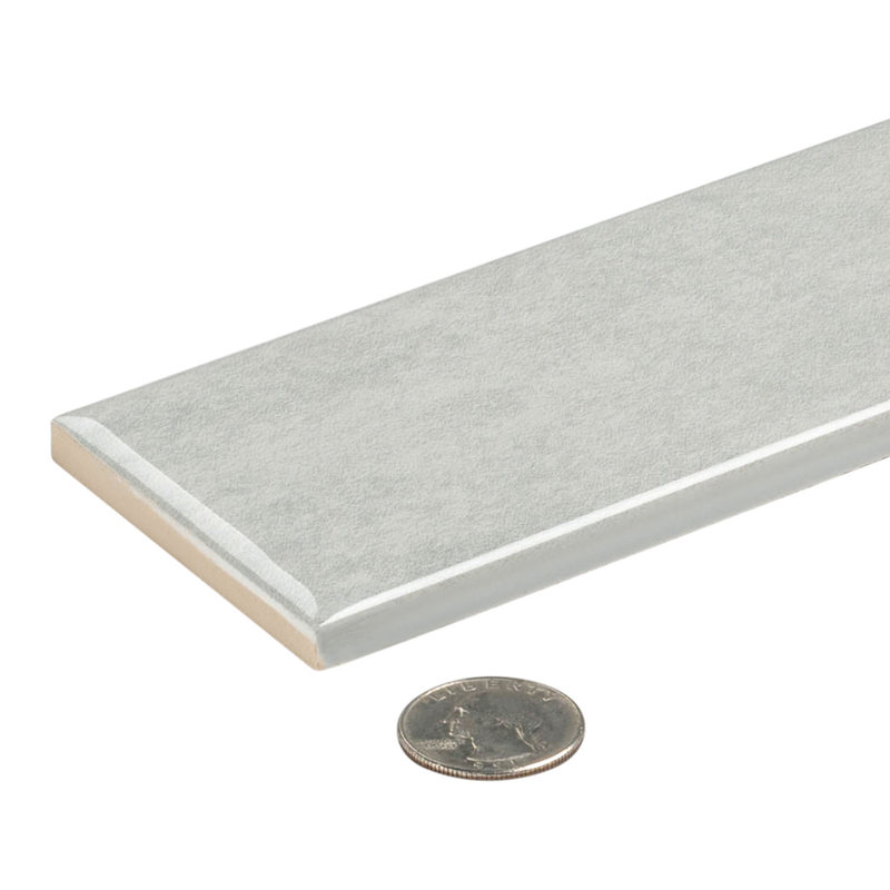 Playa 3-in. x 10-in. Subway Fluid Textured Look Glazed Ceramic Wall Tile, Cowrie