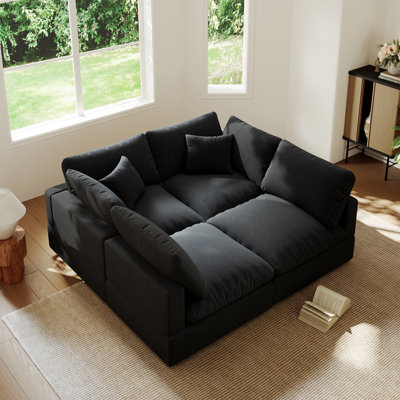 Canapé modulaire à 4 places Howell Howell