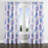Floral Room Darkening Curtains - French Country Soft Hydrangea Grommet Curtain - 1 Panel-243314522-243314520