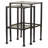 Sabrina Glass Top Nesting Tables