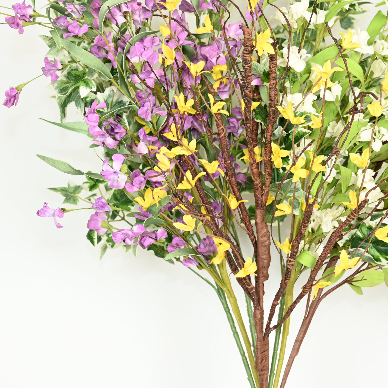 Eucalyptus Forsythia Floral Arrangement