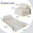 Boneless 8" Futon mattress, Folding Sofa Bed-2094788264-2083358533