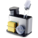 Sucher Kitchen Sink Caddy With Liquid Soap Dispenser 340ml Kitchen Soap Dispenser Lightweight 