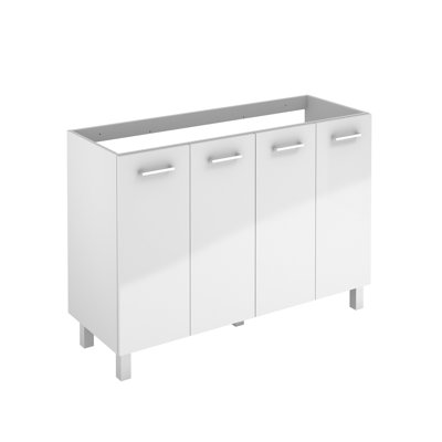 Logic 47.3'' W Double Bathroom Vanity Base
