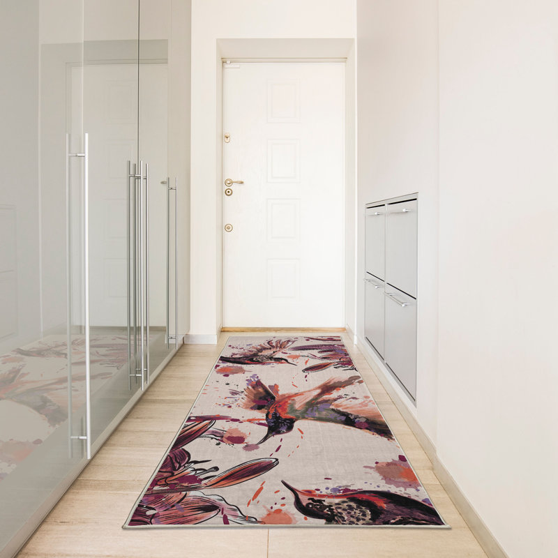 Tapis décoratif Kayedence Hummingbird