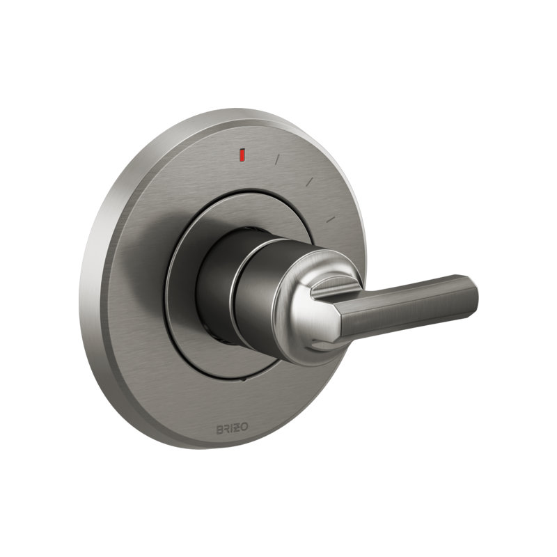 Levoir® Pressure Balance Valve Only Trim, Lever, Luxe Steel