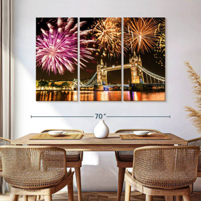 Nicci Fireworks Over Tower Bridge