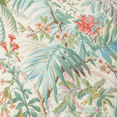 Majorelle 33' L x 27.5" W Wallpaper Roll