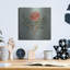 Art mural en métal «Cottage Zinnia» par Danhui Nai, Winston Porter-1088690629