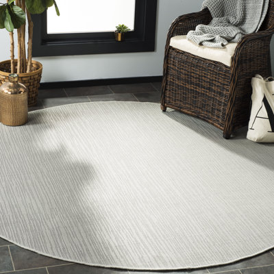Hollandale Performance Solid Colour Indoor/Outdoor Area Rug