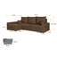 Shray 3 Seater Corner Sofa -1566852696