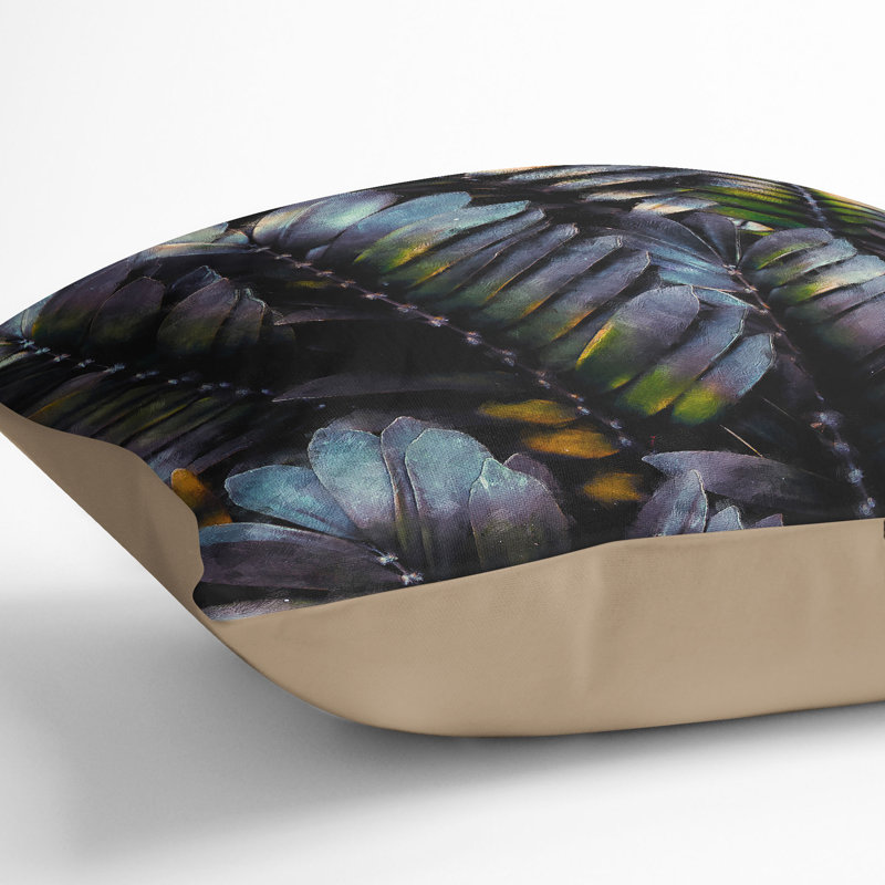 Square Throw Cushion, 40cm H x 40cm W x 15cm D, Stone