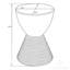 Tabouret décoratif en plastique Sohail-325159256