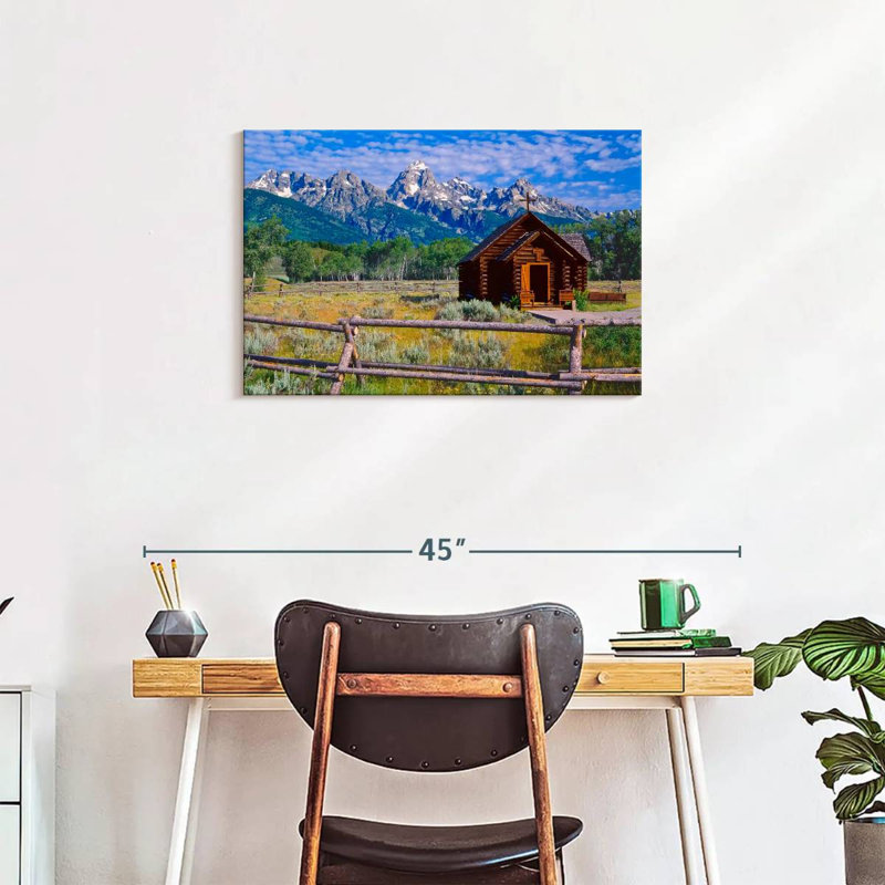 Chapelle en bois Adella Grand Teton, H 20 po x l 30 po