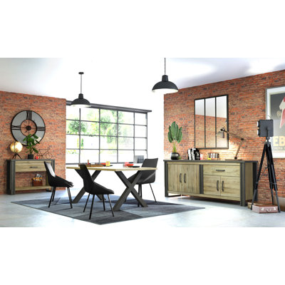 Babita Metal Base Dining Table