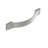 Architectural Smooth 3-1/2" Center to Center Satin Nickel Arch Drawer Pull-17057871-112803026