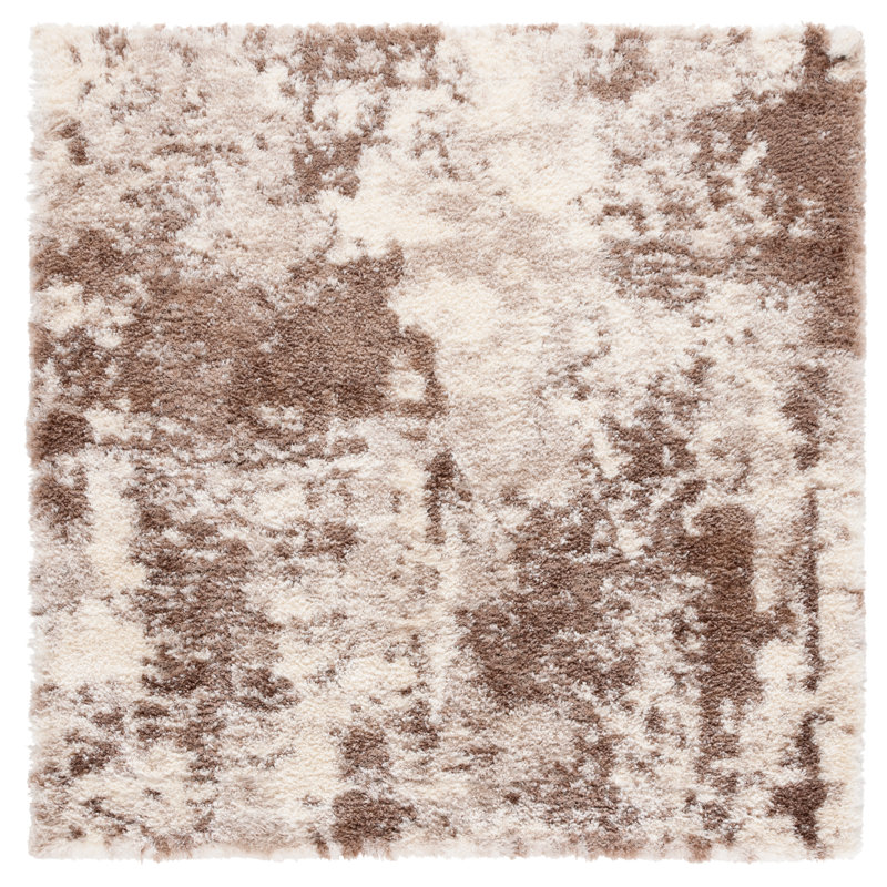 Tapis abstrait Bloem Performance, Carré 6 pi 7 po