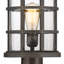 Tête de lanterne câblée à 1 lumière H 17,25 po Autry-20245766