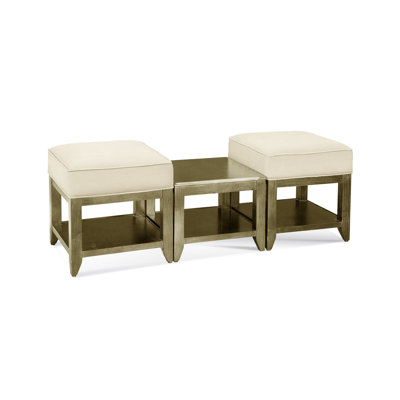 Elements Upholstered Cube Ottoman