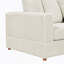 Canapé modulaire en velours côtelé 6 pièces