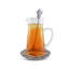 Fleur De Lis Glass Beverage Dispenser