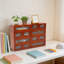 Organisateur de bureau 15,7 x 23,6 x 7 po à 12 grilles avec poignées