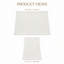 Royal Designs, Inc. BSO-756-14LNWH-2, abat-jour rectangulaire souple (6 x 12) x (8 x 14) x 10, blanc lin, paquet de 2-1877671154-1877671161