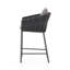 Tabouret de patio en teck avec coussin-87832338-99424061-99425542