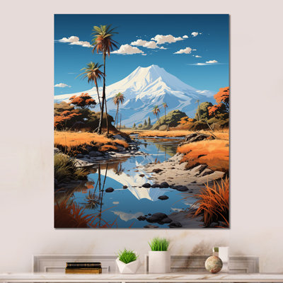 " Volcano Volcanic Reflections I "