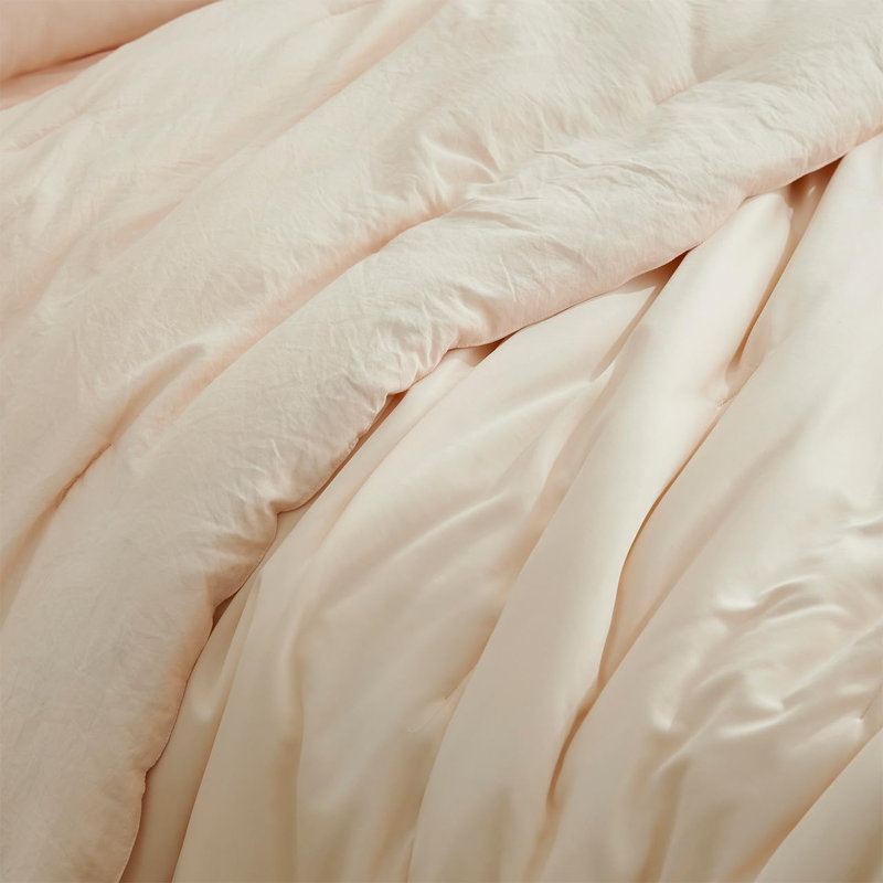 Linen Beige Queen Down Alternative Microfiber Comforter Set