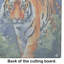 Bengal Tiger Glass Cutting Board Large