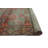 One-of-a-Kind 4'6" x 9'11" 1980s Runner Wool Area Rug in Green and Red