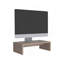 Bureau H 5,4 po avec 1 tablette, chêne blanc