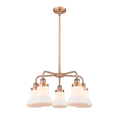 Bhanupriya 5 - Light Glass Dimmable Chandelier