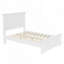 Structure de lit robuste en pin avec cadre décoratif et assemblage facile; aucun sommier n'est requis pour un sommeil confortable-1469027337-1469027339