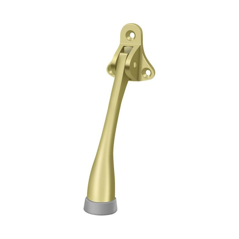 Kick Stop, Polished Brass