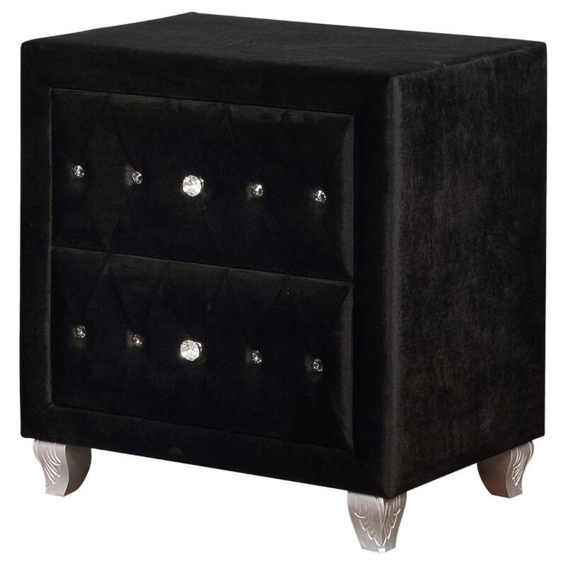 Mobilier de chambre à coucher 1 pièce Glam Style