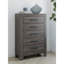 Ensemble de chambre à coucher à panneaux standard 5 pièces Senka-237346011