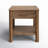 Quinn Solid Wood End Table with Storage-168199646