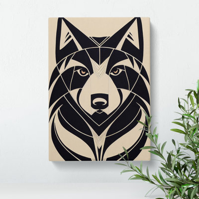 Wolf In Abstract No.3 - Wall Art