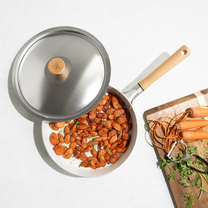 Nordic Ware Cardamom 8" Nonstick Frying Pan With Lid, 10"