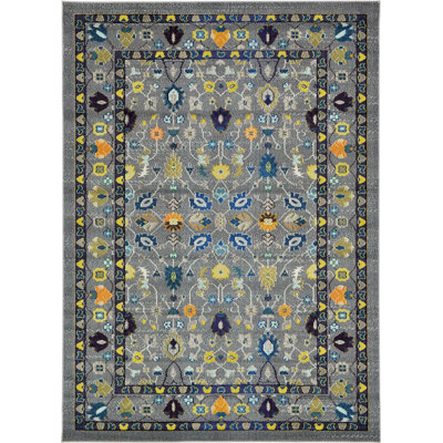Tapis oriental gris Eddins